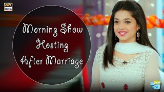 Morning Show Hosting After Marriage - How Difficul