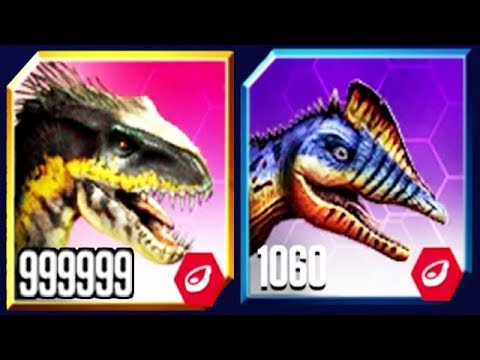 INDORAPTOR vs LEVEL 1000 ALANGASAURUS (JURASSIC WORLD)