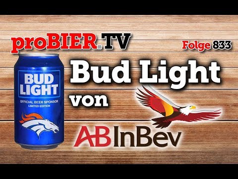 BudLight von ABInBev | proBIER.TV - Craft Beer Review #833 [4K]