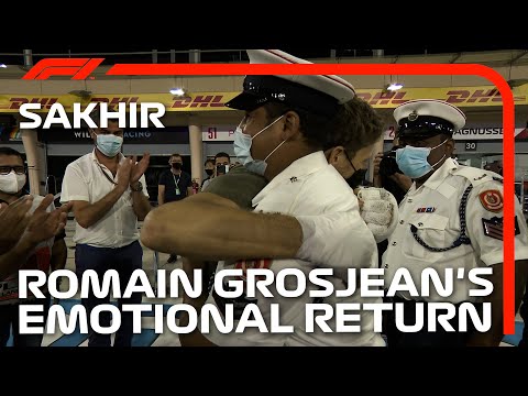 Romain Grosjean Meets The People Who Helped Save His Life | 2020 Sakhir Grand Prix
