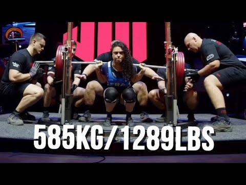 Prescillia Bavoil FRA | IPF Sheffield 2024 | 2nd Place | 585kg/1289lbs Total 69kg Class
