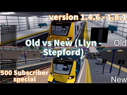 Old vs New: SCR Mainline (1.4.6 - 1.8.1) 500 Subscriber special
