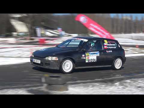 P. Rybarczyk / W. Bazarnik - Honda Civic - 3 Runda BIZOL Królewski Winter Cup Służewiec 18-03-2018