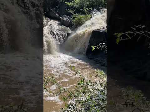 Cachoeira do saco em Serra Grande pb #turismo #cachoeira