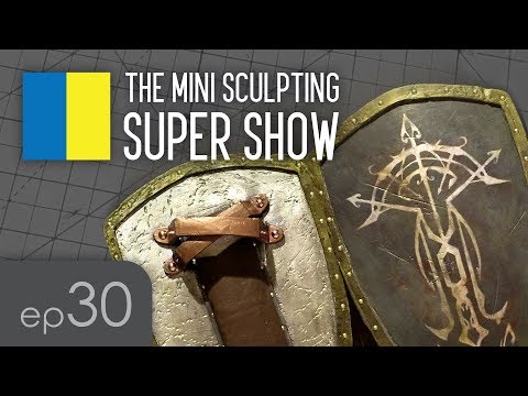Mini-Bildhauer-Supershow 30 – Schilde modellieren