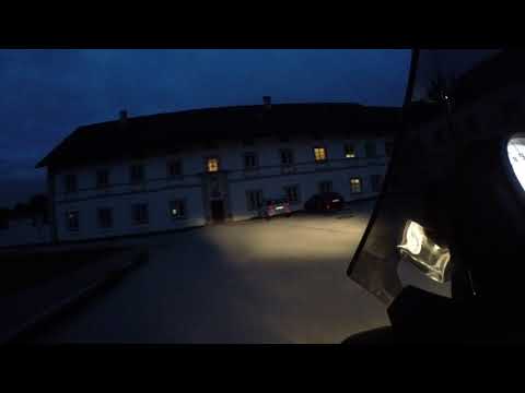 Abtei Schäftlarn On-Board-Front Camera Night 10-09-2017 (big mistake)