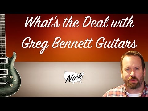 Whats the Deal With Greg Bennett Guitars by Samick - Used Bargains Galore!