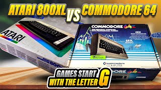 C64 vs Atari 800XL G Games With Shocking Results 🕹️