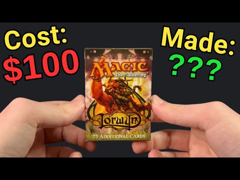 Opening a MTG Lorwyn Tournament Pack From 2007