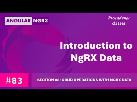 #83 Introduction to NgRX Data | State Management in Angular with NgRX