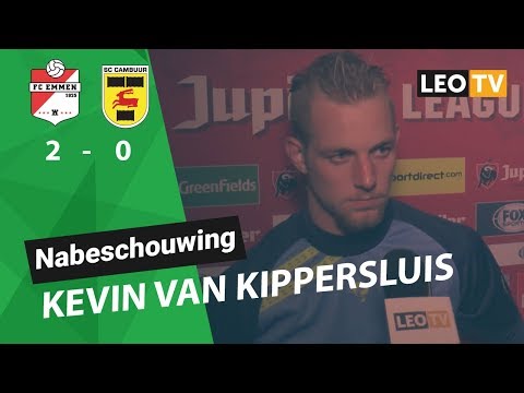 Nabeschouwing Kevin van Kippersluis FC Emmen - SC Cambuur