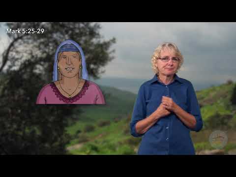 ASL | Mark 5:21-43 - Jesus Helps a Bleeding Woman and Jairus' Daughter