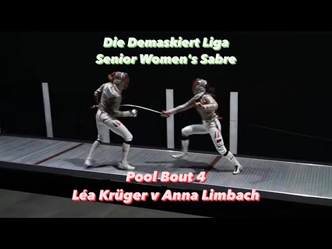 Demaskiert Liga 2020 SWS - Pool 4 - Lea Kruger v Anna Limbach