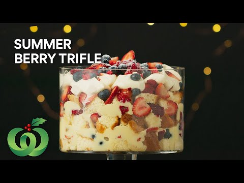 Summer Berry Trifle | Christmas How-Tos