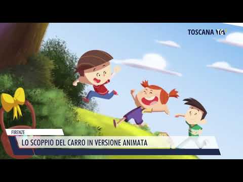 2023-04-04 FIRENZE - LO SCOPPIO DEL CARRO IN VERSIONE ANIMATA