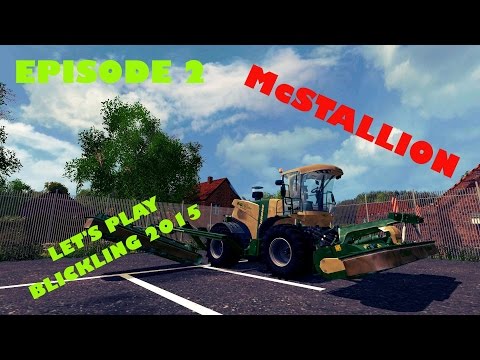 Let's Play Blickling 2015 Time Lapse Episode 2 Sorting Grass out