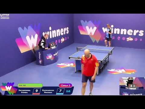 WINners CUP table 2  20.08    Zaporozhets Roman - Kulishenko Mikhail 16:30