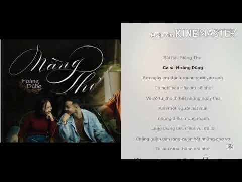 [Lyrics] Nàng Thơ - Hoàng Dũng