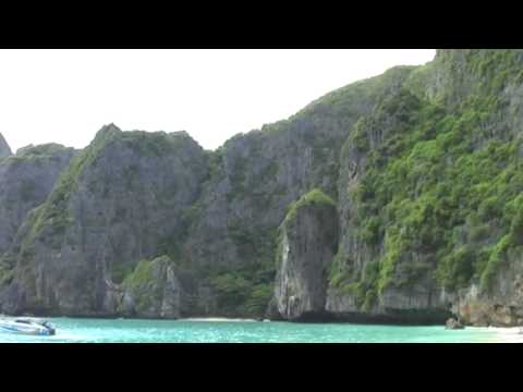 My Maya Bay Arrival ~Again! (2007) The Real "Beach" (Phi Phi Islands-Thailand)