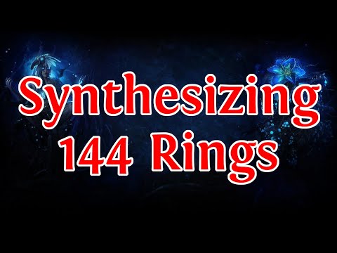 Synthesizing 144 Rings (With Harvest) - The Search for the Perfect Base - Path of Exile 3.22