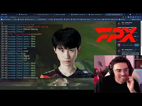 Midbeast Reacts To FPX Doinb Being Ruined By EUW SoloQ!! Doinb Flaming!
