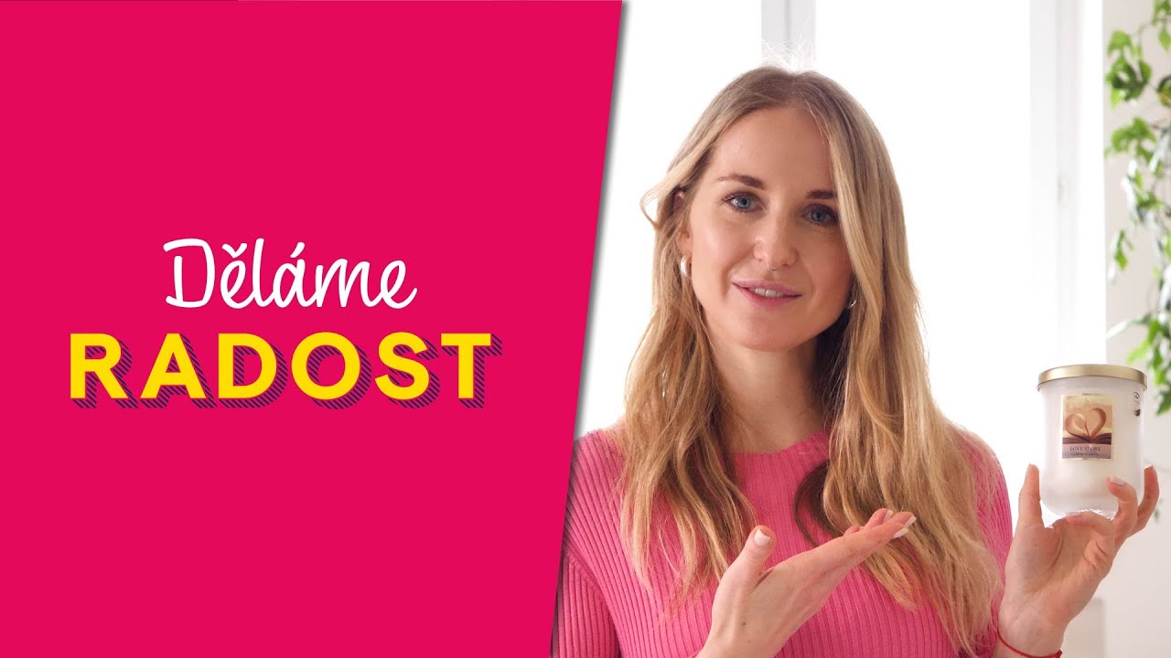 Děláme radost - svíčky Heart and Home