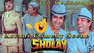  Jail Me Surang  Asrani Comedy Scene From Sholay H