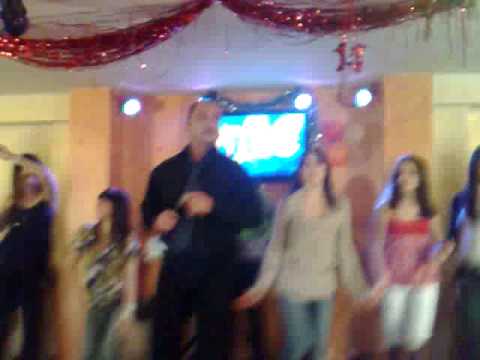 Bucko Mijović/Sa snimanja Novogodišnjeg-Moje Najmilije