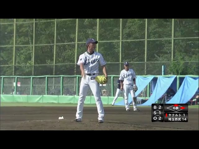 【ファーム】期待の高卒ルーキー!! ライオンズ・今井が1イニング無失点に抑える!!  2017/7/9 L-S(ファーム)