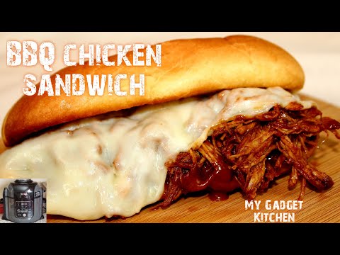 The BEST BBQ Chicken Sandwich w/ Bacon | Ninja Foodi Pressure Cooker | My Gadget Kitchen | #241