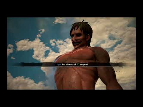 Attack On Titan 2 Story Mode pt 21 "Defend Female Titan"