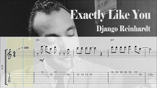 Exactly Like You - Django Reinhardt | Gypsy Guitar Tab