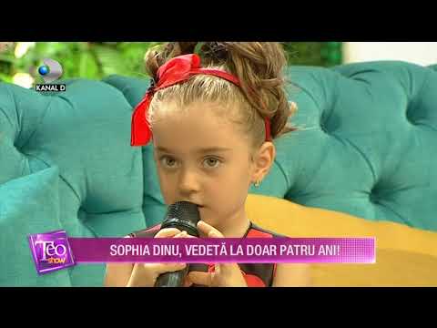 Teo Show (31.08.2018) - Sophia Dinu, vedeta la doar patru ani! Partea 1