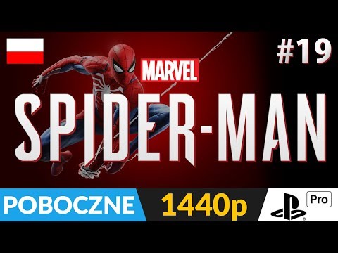SPIDERMAN PS4 PL (2018) 👊 #19 (odc.19 LIVE)  🌆 100% plecaków i zdjęć + misje poboczne