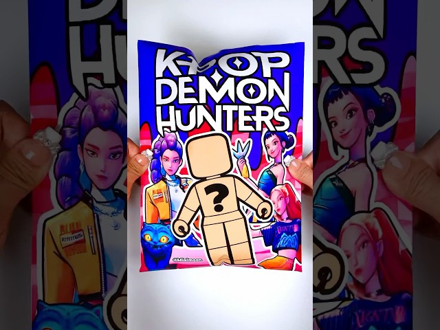 Vídeo relacionado con ROKZELT 2 Piezas KPop Demonn Hunters, Bolso Monedero/Billetero/Tarjetero, con Cremallera, Bolsa de lona con cremallera para fans de la serie HUNTR/X, mercancía de personajes de anime