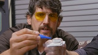 Slot Car Track Created with Magnet "Magic"