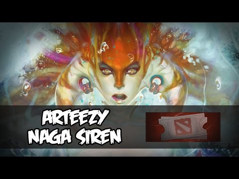 Arteezy (Naga Siren) - TEAM SECRET vs. TEAM. SPIRIT @ The International 2016 Open Qualifiers