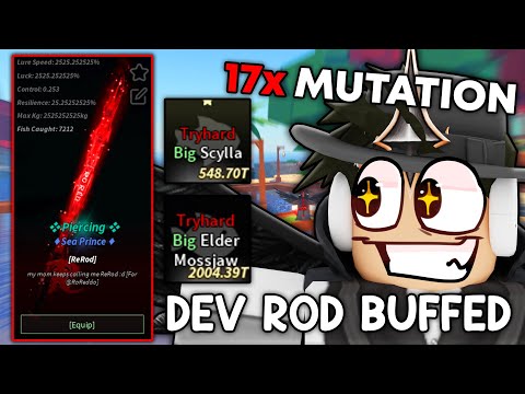 This OVERPOWERED DEVELOPER ROD was BUFFED in Fisch (Roblox Fisch)