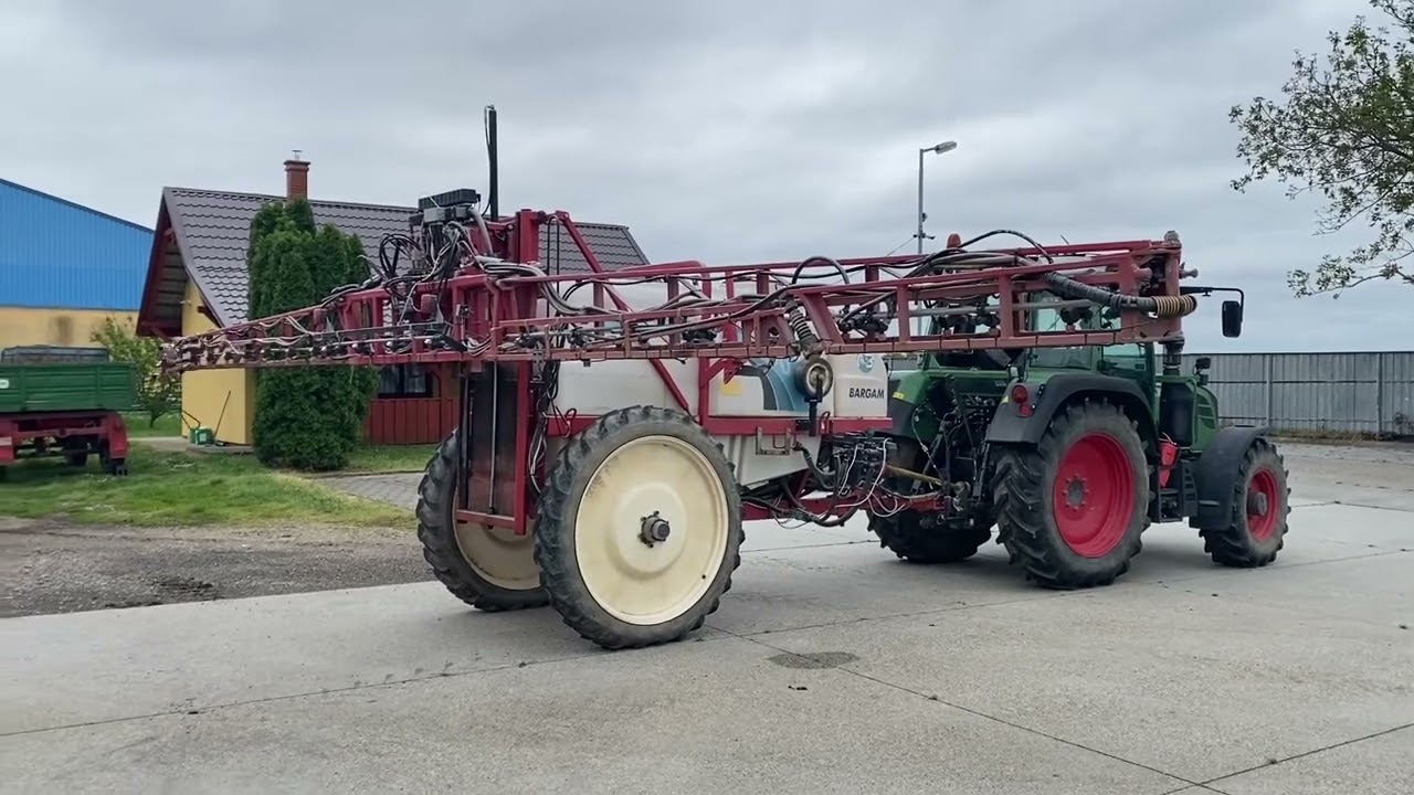 Bargam Elios 2700 vontatott permetező