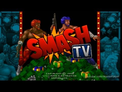Smash T.V. 1990 Williams Mame Retro Arcade Games