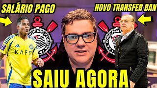 🛑URGENTE🛑 INFORMAÇÕES QUENTES VAZARAM DE DENTRO DO CT DO CORINTHIANS! TRANSFER BAN E WESLEI