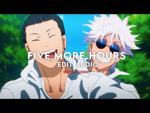 Five More Hours - Deorro Chris Brown [Edit Audio]!