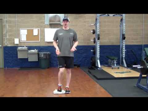 skater lunge with towel slides