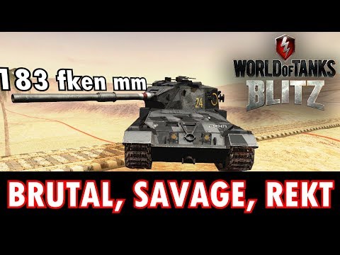 The HESH Criminal - FV215b 183 [WoT Blitz]