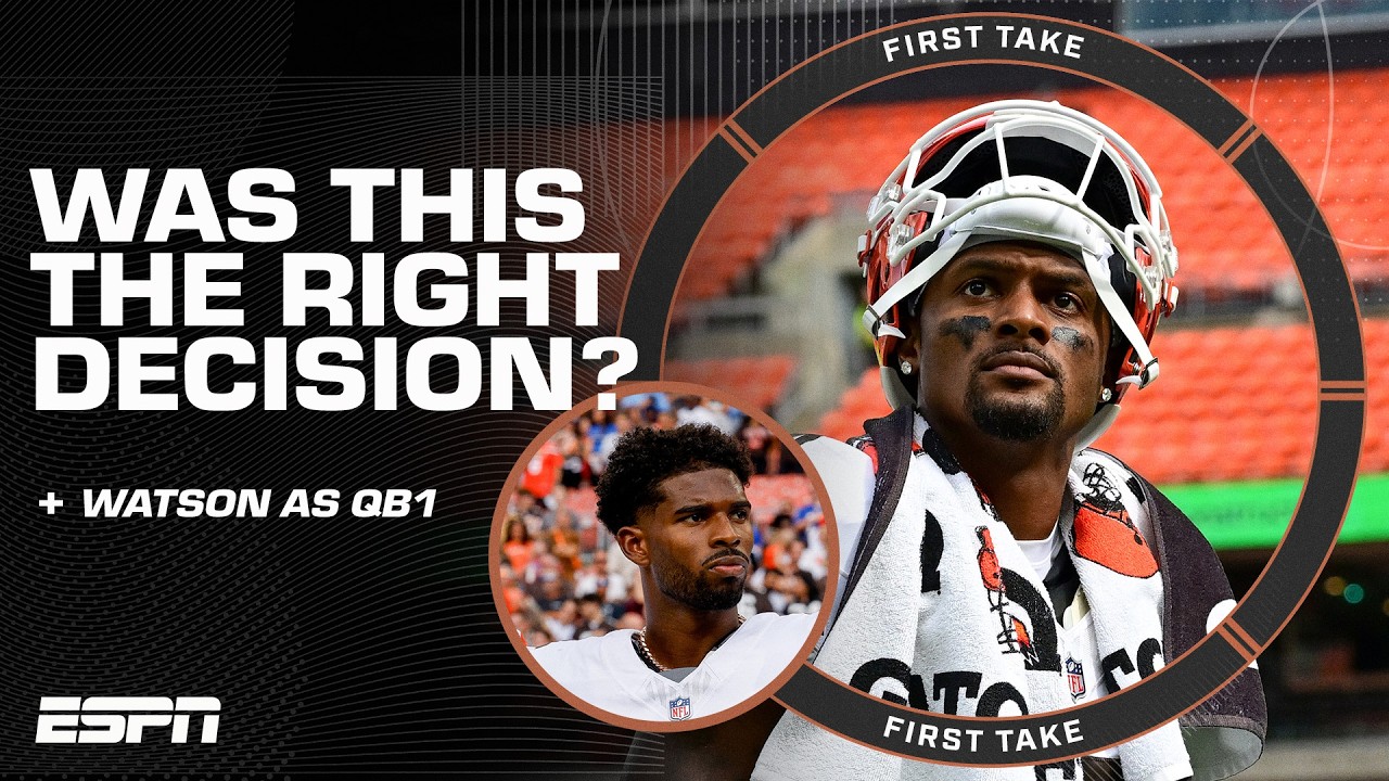 Jordan Rodgers says Browns fans will be 'MAD AS HELL' if Deshaun Watson is successful | First Take