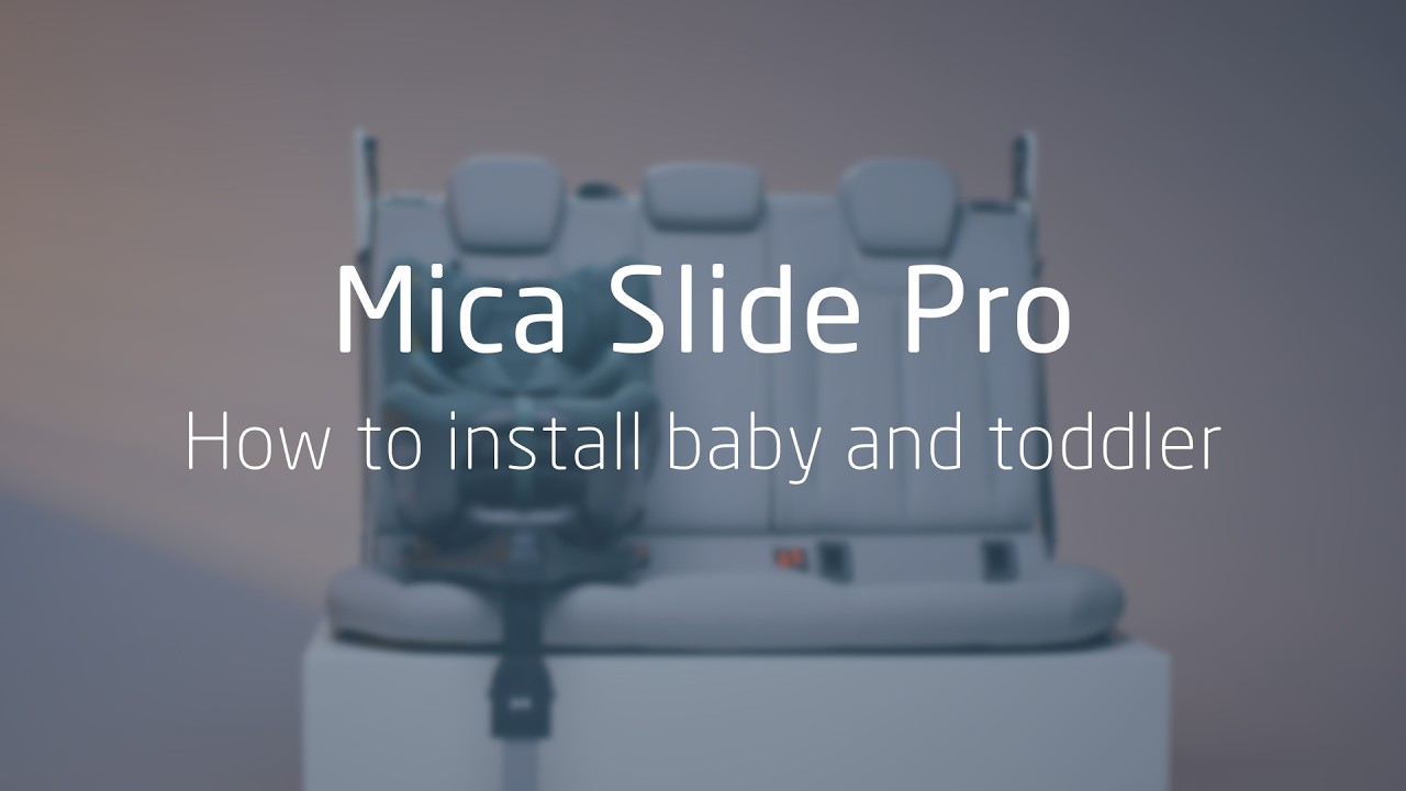 How to install your baby & toddler