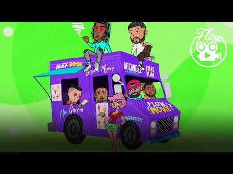 Nio Garcia, Arcangel, Bryant Myers, Amenazzy Alex Rose  y Young Blade - Mantecado de Coco Remix