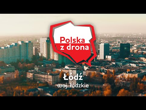 🇵🇱 Polska z drona #5 - Łódź cz. 2 jesień 2024 | 4K