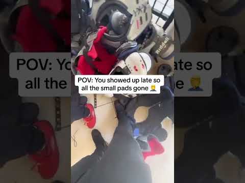 No one wants clunky shoulder pads 😂🏈 #shorts