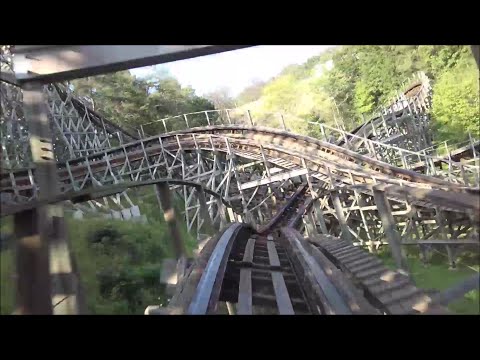 On-ride point of view of Thunderhead